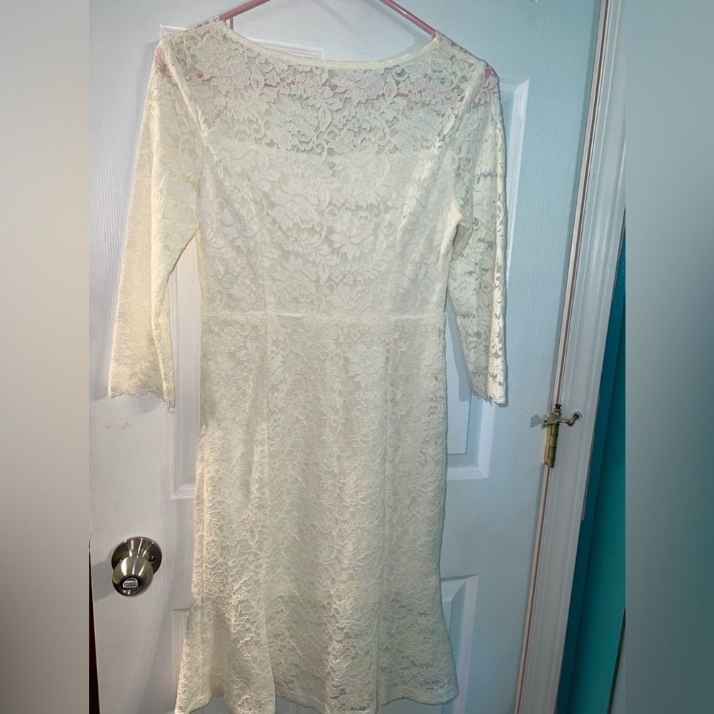 White dress